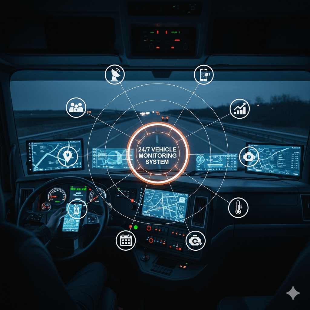 24/7 Vehicle Monitoring